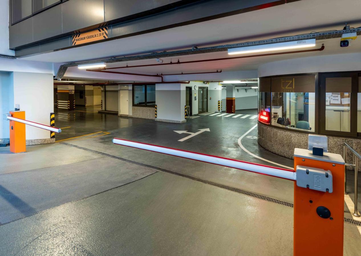 Tzl Suites Hotel Nisantasi İstanbul Dış mekan fotoğraf Automatic parking barrier