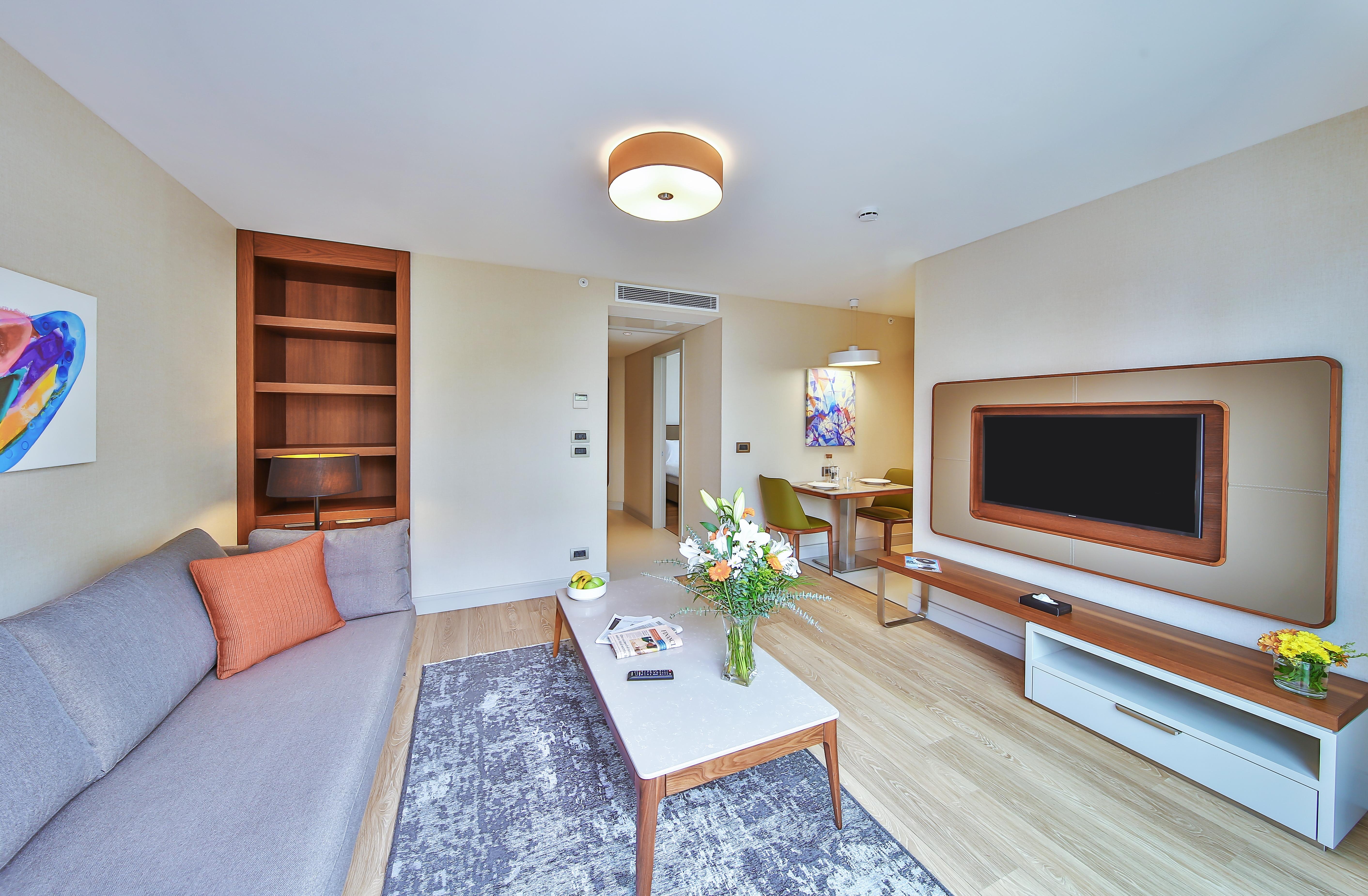 Tzl Suites Hotel Nisantasi İstanbul Dış mekan fotoğraf A living room at the hotel